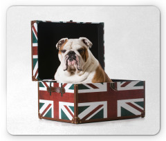 Patriotic Dog Mouse Pad