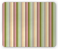 Pastel Colored Bands Mouse Pad