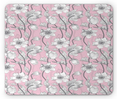 Soft Yoga Botanical Mouse Pad