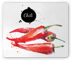 Chili Pepper Hot Spicy Mouse Pad