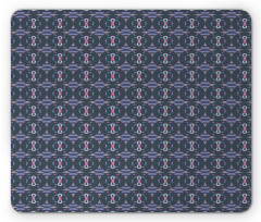 Repeating Pattern Retro Mouse Pad