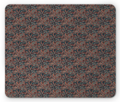 Oriental Paisley Motif Mouse Pad