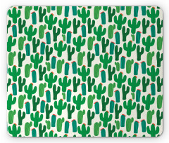 San Pedro Cactus Floral Mouse Pad