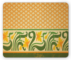 Ornate Daffodils Mouse Pad