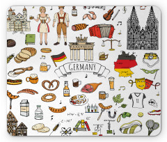 European Culture Mouse Pad