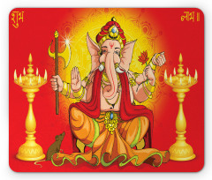 Diwali Festival Ceremony Mouse Pad