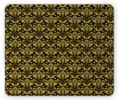 Antique Foliage Motifs Mouse Pad