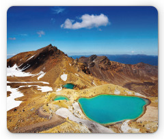 Emerald Lakes Photo Mouse Pad