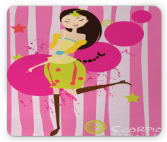 Birthday Girl Mouse Pad