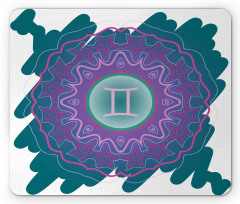 Doodle Mandala Mouse Pad