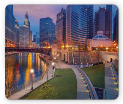 Cityscape Urban Mouse Pad