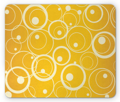 Circles and Dots Mouse Pad