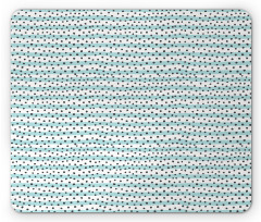 Pastel Stripes Dots Mouse Pad