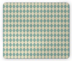 Retro Argyle Pattern Mouse Pad