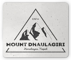 Dhaulagiri in Himalayas Mouse Pad