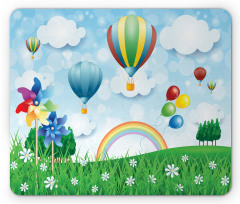 Spring Field Fantasy Mouse Pad