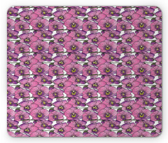 Exotic Orchid Blossoms Mouse Pad