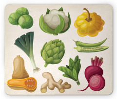 Exotic Fresh Food Mouse Pad