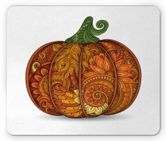 Style Pumpkin Mouse Pad