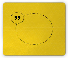 Wise Words Circle Mouse Pad