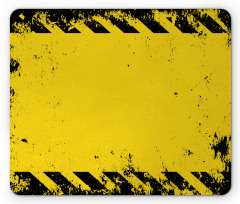 Hazard Caution Mouse Pad