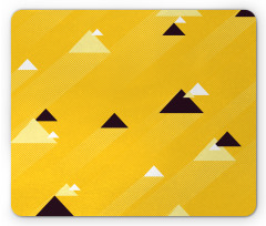 Triangles Retro Mouse Pad