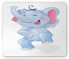 Funny Happy Cartoon Mouse Pad