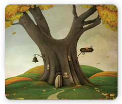 Cosy Tree Tunk Autumn Mouse Pad