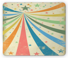 Rainbow Background Art Mouse Pad