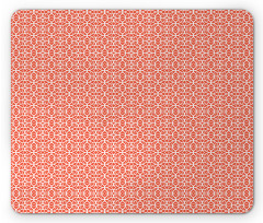 Lacy Floral Pattern Mouse Pad