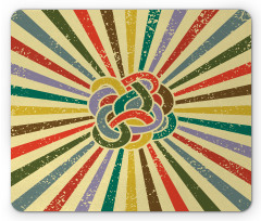 Sixties Design Mouse Pad