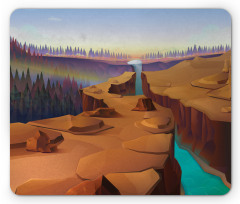 Cartoon Canyon Mouse Pad