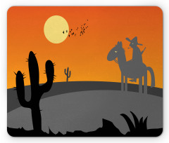 Hot Mexico Desert Mouse Pad