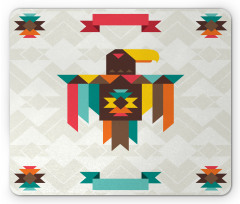 Folk Totem Eagle Mouse Pad