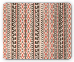 Native Art Borders Mouse Pad