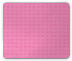 Small Heart Shapes Love Mouse Pad