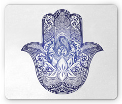 Paisleys Flowers Mouse Pad