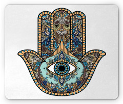 Motif All Seeing Eye Mouse Pad