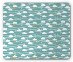 Summer Sky Mouse Pad