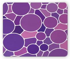 Retro Glass Motif Mouse Pad