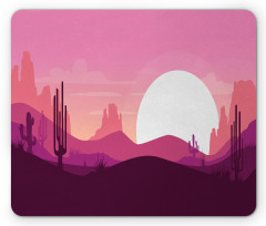 Arizona Desert Cactus Mouse Pad