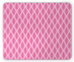 Pastel Ogee Line Mouse Pad