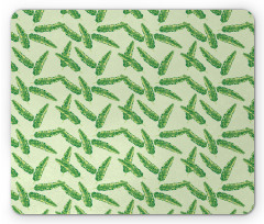 Jumbled Plants Mouse Pad