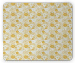 Chrysanthemum Growth Mouse Pad