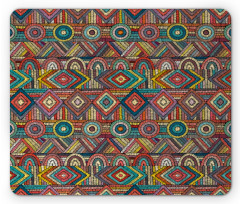 Tribal Culture Pattern Mouse Pad