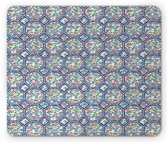 Triangles Tiles Artwork Mouse Pad