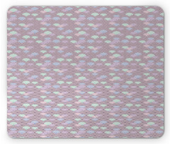 Japanese Wave Pastel Mouse Pad