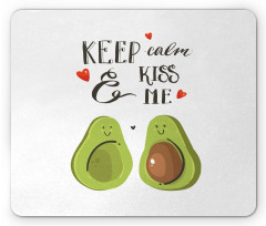 Avocado Lovers Mouse Pad