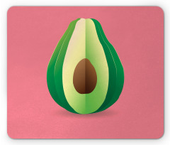 Fresh Healthy Avocado Mouse Pad