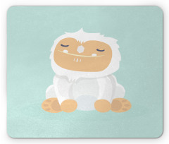 Graphic Happy Yeti Mouse Pad